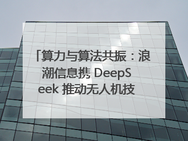 算力与算法共振：浪潮信息携 DeepSeek 推动无人机技术在舟山落地