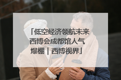 低空经济领航未来 西博会成都馆人气爆棚｜西博视界