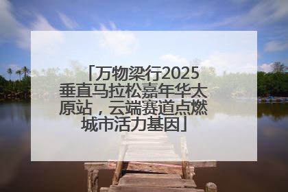 万物梁行2025垂直马拉松嘉年华太原站，云端赛道点燃城市活力基因