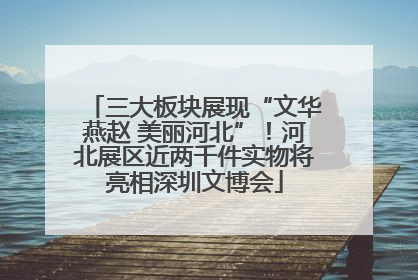 三大板块展现“文华燕赵 美丽河北”！河北展区近两千件实物将亮相深圳文博会