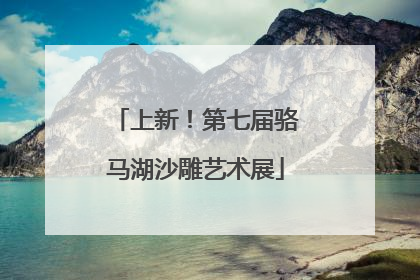 上新！第七届骆马湖沙雕艺术展