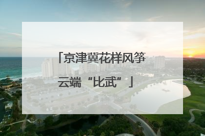 京津冀花样风筝云端“比武”