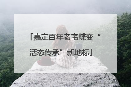嘉定百年老宅蝶变“活态传承”新地标