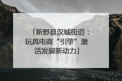 新野县汉城街道：玩具电商“引擎”激活发展新动力