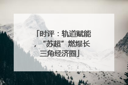 时评：轨道赋能，“苏超”燃爆长三角经济圈