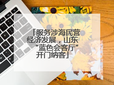 服务涉海民营经济发展，山东“蓝色会客厅”开门纳客