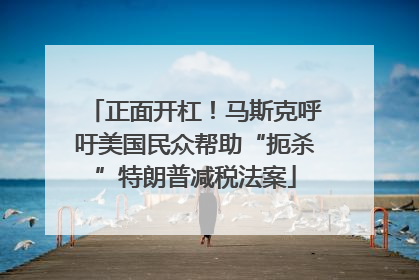 正面开杠！马斯克呼吁美国民众帮助“扼杀”特朗普减税法案