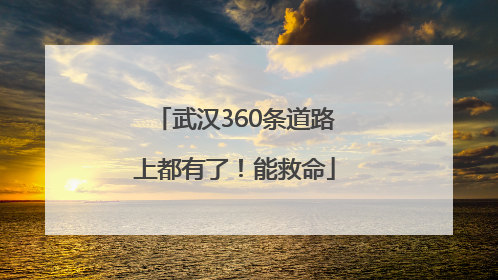 武汉360条道路上都有了！能救命