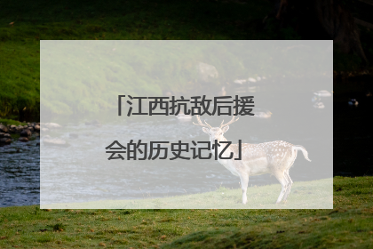 江西抗敌后援会的历史记忆