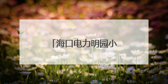 海口电力明园小区业委会与老物业昨完成初步移交