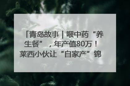 青岛故事｜喂中药“养生餐”，年产值80万！莱西小伙让“自家产”锦鲤“游”向全国