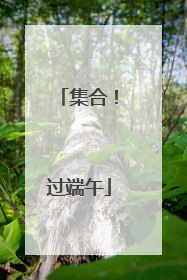 集合！过端午