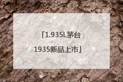 1.935L茅台1935新品上市
