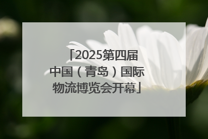 2025第四届中国（青岛）国际物流博览会开幕